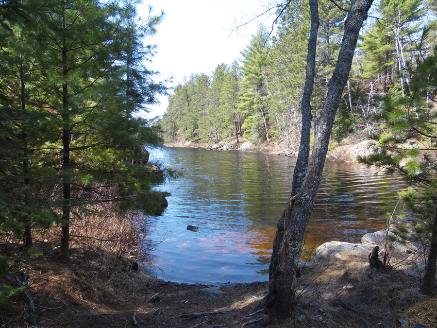 Mudro Lake at start of Fourtown Lake portage